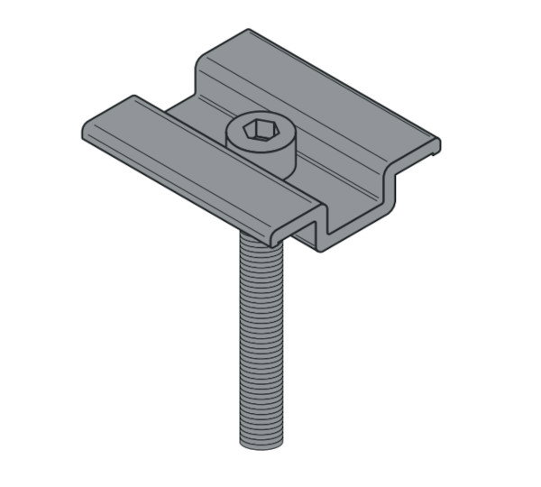 KIT ALUM. CENTRAL BRACKET (10Stück)
