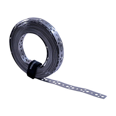 Metal perforated tie 17 x 0,8 mm