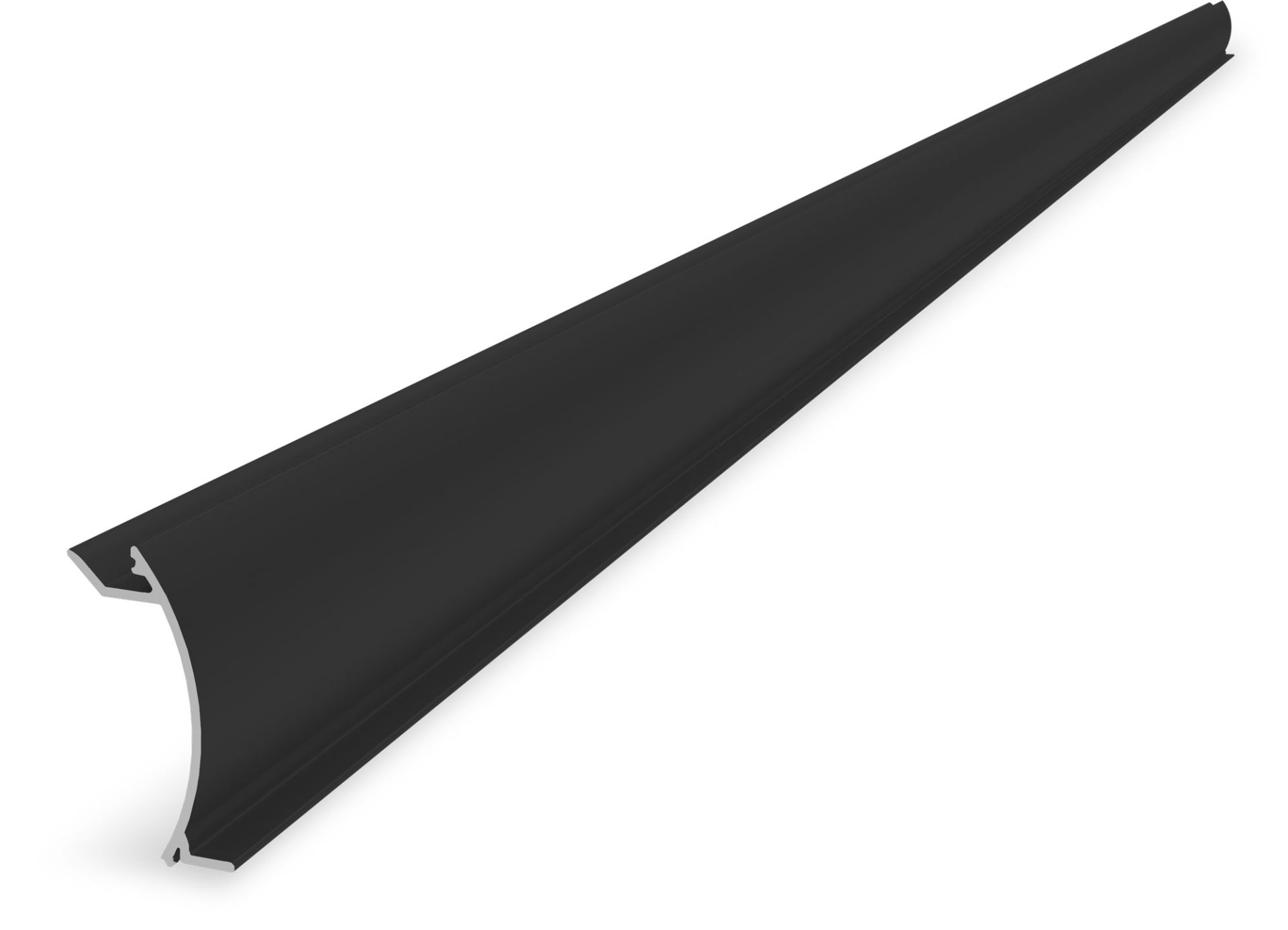InsertionRail 2.0 Cover 30 Black; 2,85 m