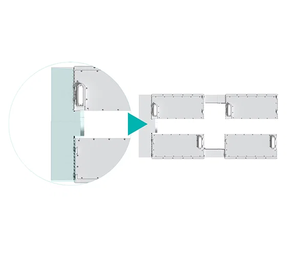 SigenStack Base Cables Kit 1000 - Back to Back