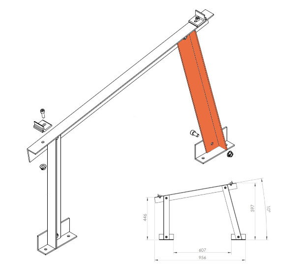GR BRACE 598