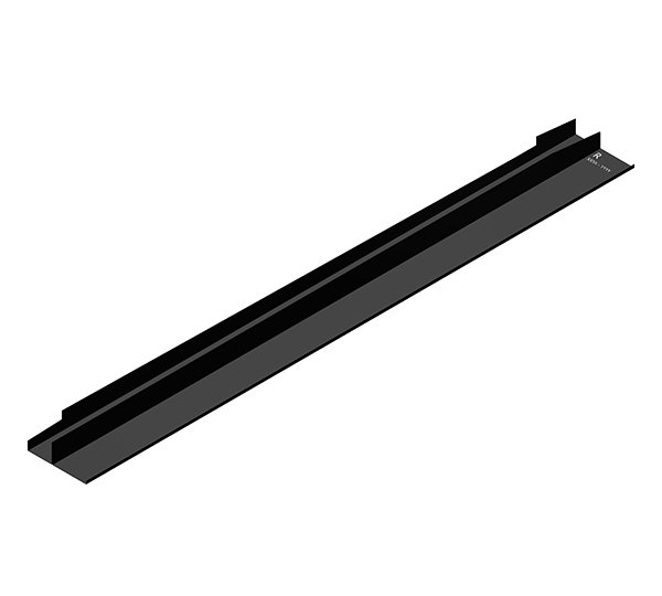 Aluminium-Seitenblech rechts Modulhöhe 1050-1099mm