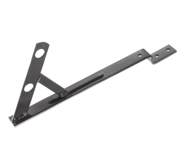 Schneefangstütze 1/2" abgekröpft anthrazit