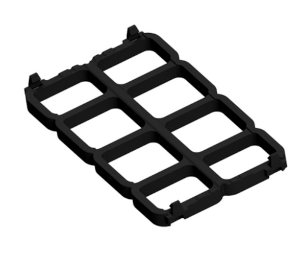Distanzplatte MSP-PR-SP Höhe 10 mm (SU=25)
