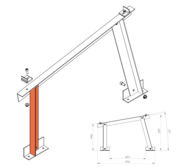 GR BRACE 465